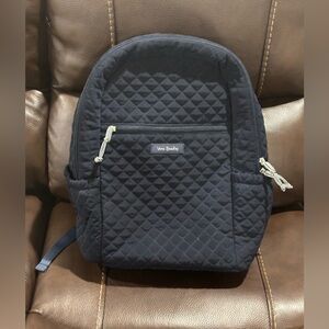 Vera Bradley Quilted Navy Backpack